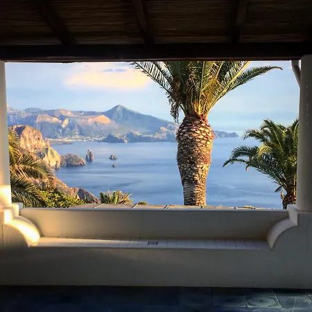 Feriehus Quattrocchi - Giardino E Terrazzi Con Vista Panoramica Sul Mare, Etna E Vulcano