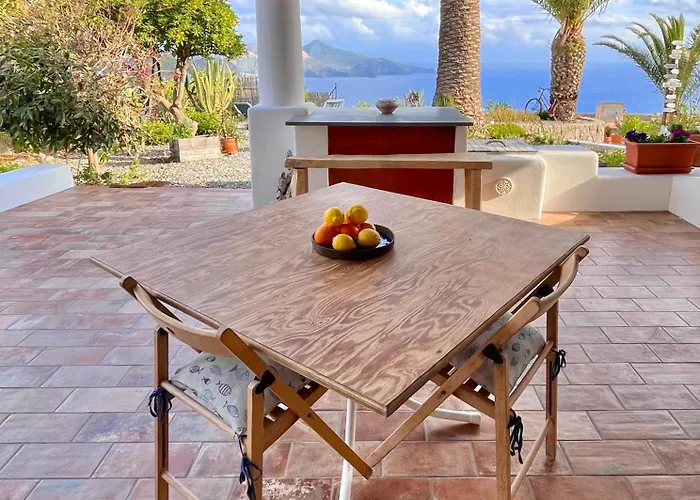 Quattrocchi - Giardino E Terrazzi Con Vista Panoramica Sul Mare, Etna E Vulcano