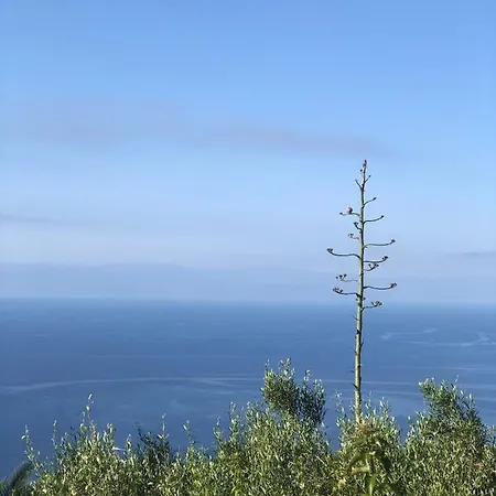 Quattrocchi - Giardino E Terrazzi Con Vista Panoramica Sul Mare, Etna E Vulcano * 리파리