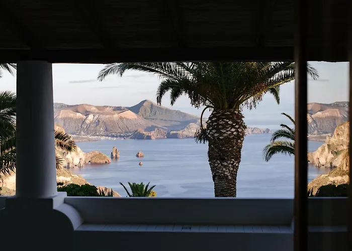 Semesterbostad Quattrocchi - Giardino E Terrazzi Con Vista Panoramica Sul Mare, Etna E Vulcano Lipari (Isola Lipari)