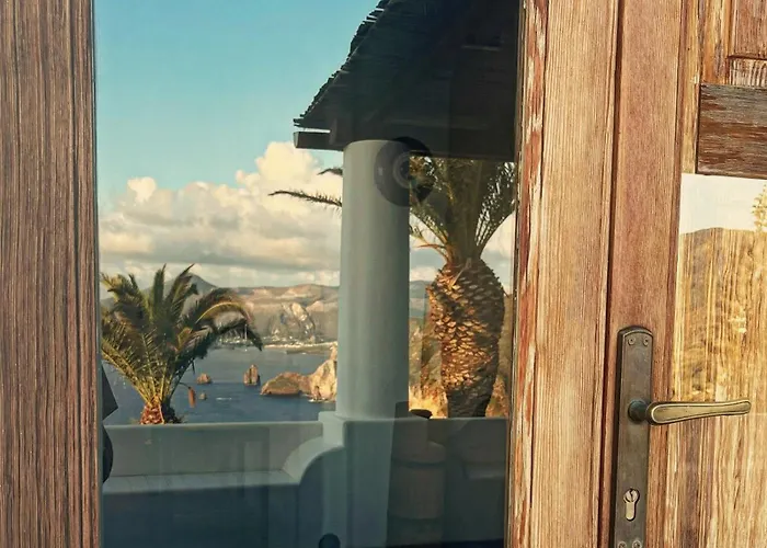 Quattrocchi - Giardino E Terrazzi Con Vista Panoramica Sul Mare, Etna E Vulcano Semesterbostad Lipari (Isola Lipari)